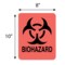 Nevs Label, Biohazard Symbol 10" x 8" MLP-0012 - alternate 2